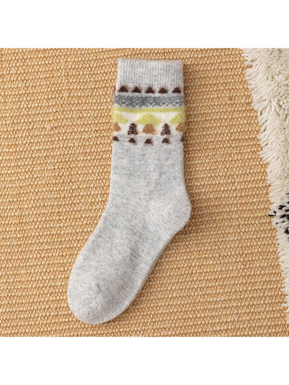 Rufia - Mushroom Pattern Knit Crew Socks product image 8
