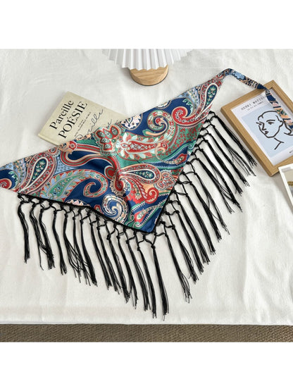 Scarvii - Chic Fringed Fashion Triangle Bandana