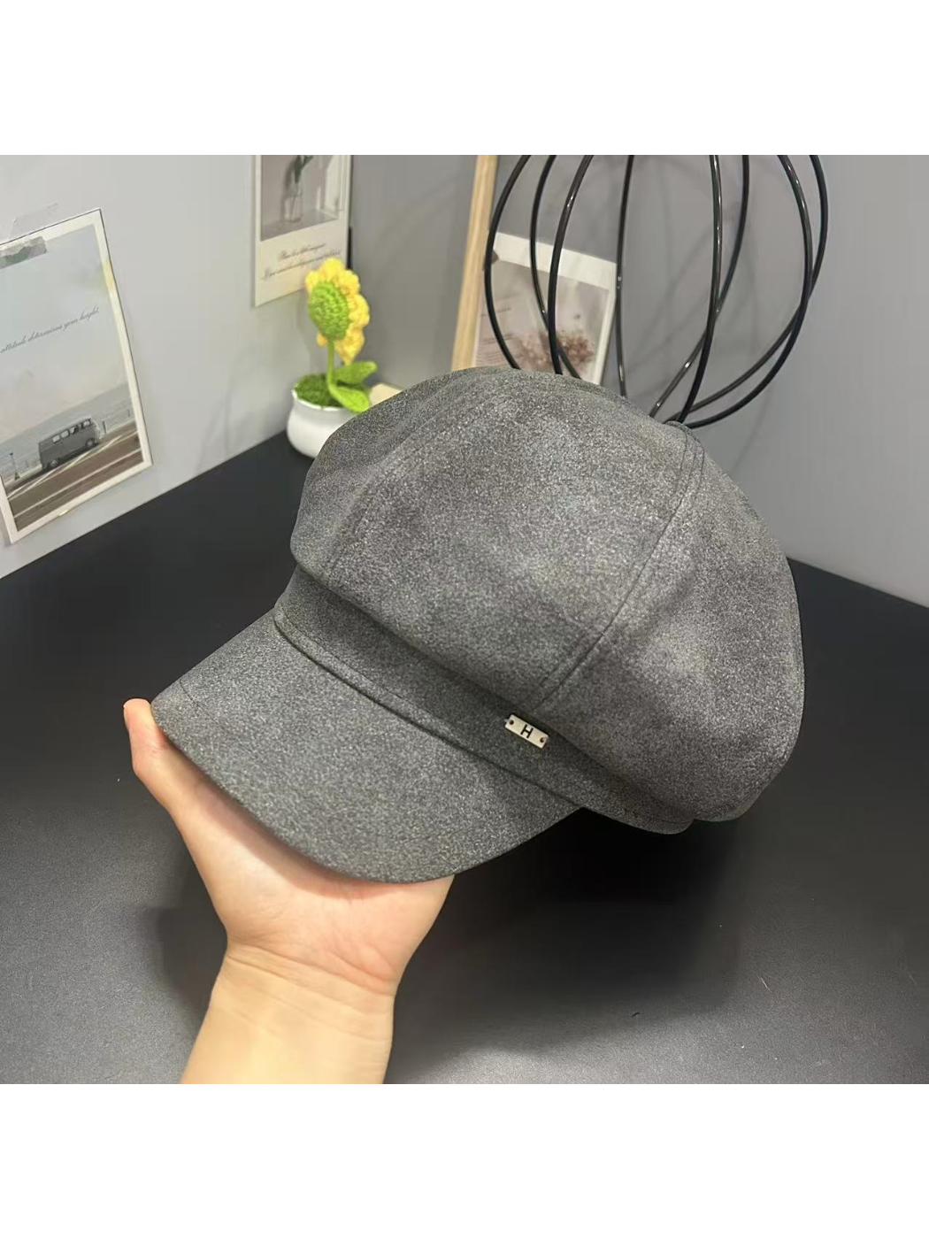 Haila - Vintage British‑Style Beret Hat
