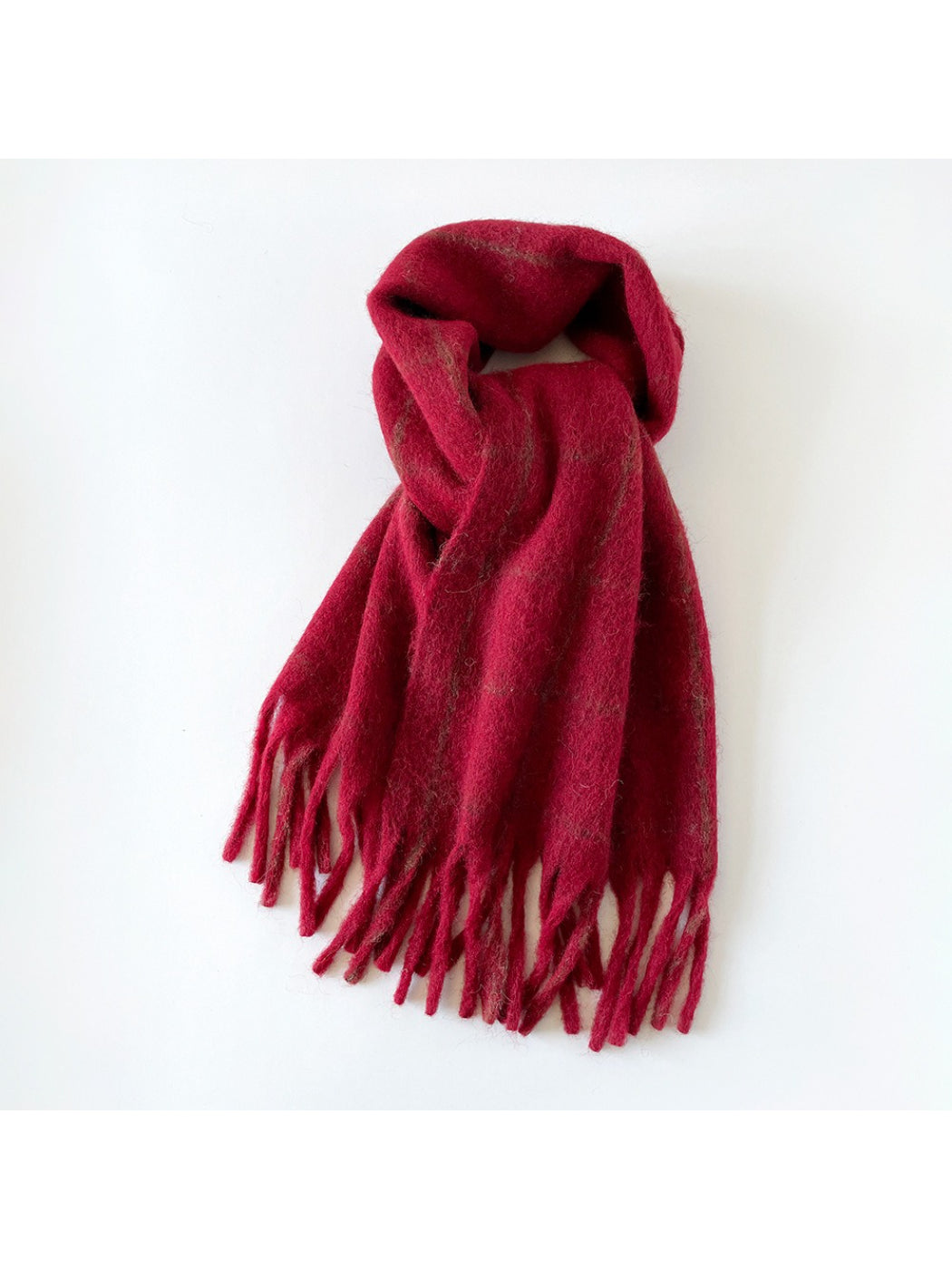 Scarvii - Soft Brushed Plaid Winter Scarf