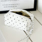 Cosbai Quilted Dot Cosmetic Bag displayed standing upright on a flat surface