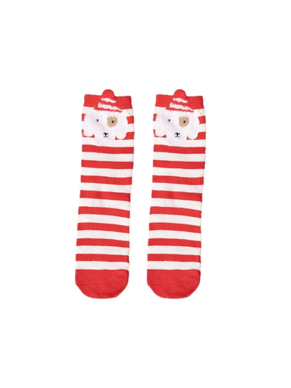 Rufia - Fine Knit Mid-Calf Socks