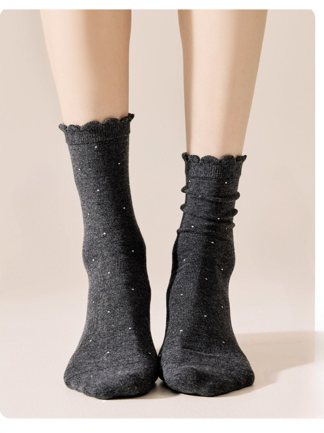 Rufia - Micro Dot Crew Socks