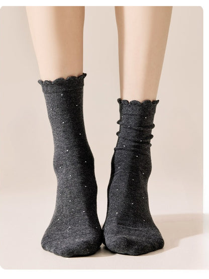Rufia - Micro Dot Crew Socks