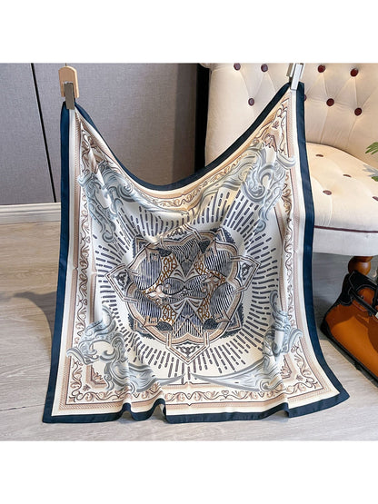 Scarvii - Baroque Crest Square Scarf