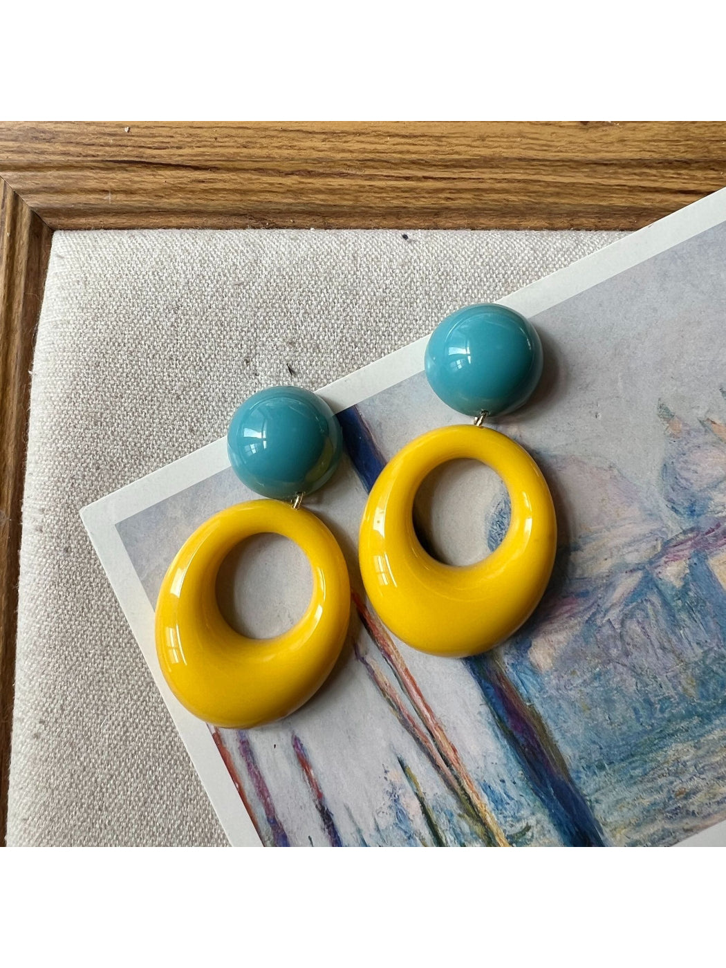Earwish - Bold Circle Statement Earrings