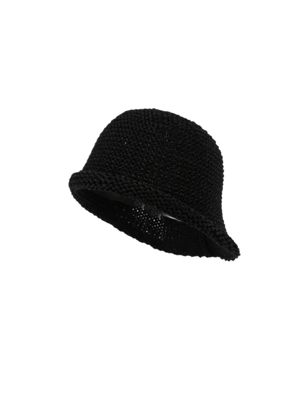 Close-up of Haila bucket hat showing soft textured fabric in beige