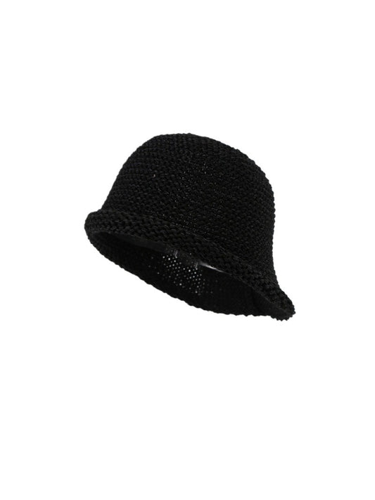 Close-up of Haila bucket hat showing soft textured fabric in beige