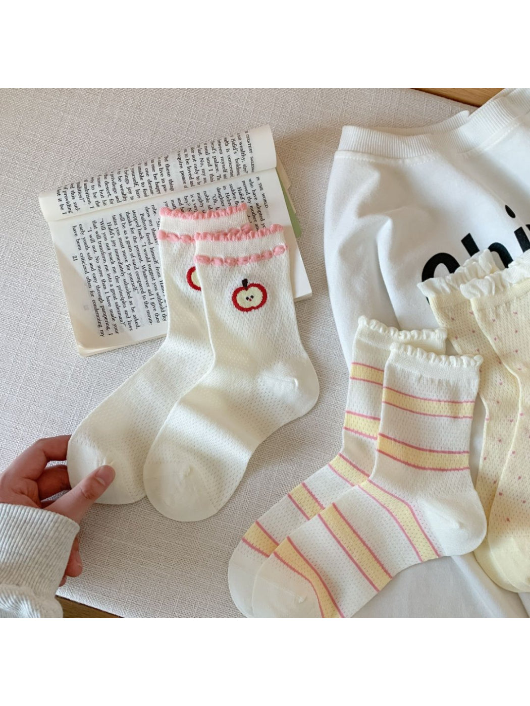 Rufia - Cute Fruit Crew Socks product image 1