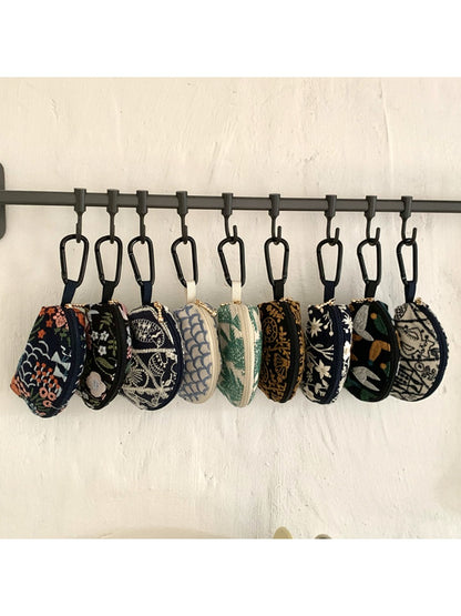 Cosbai - Embroidered Earphone Storage Pouch