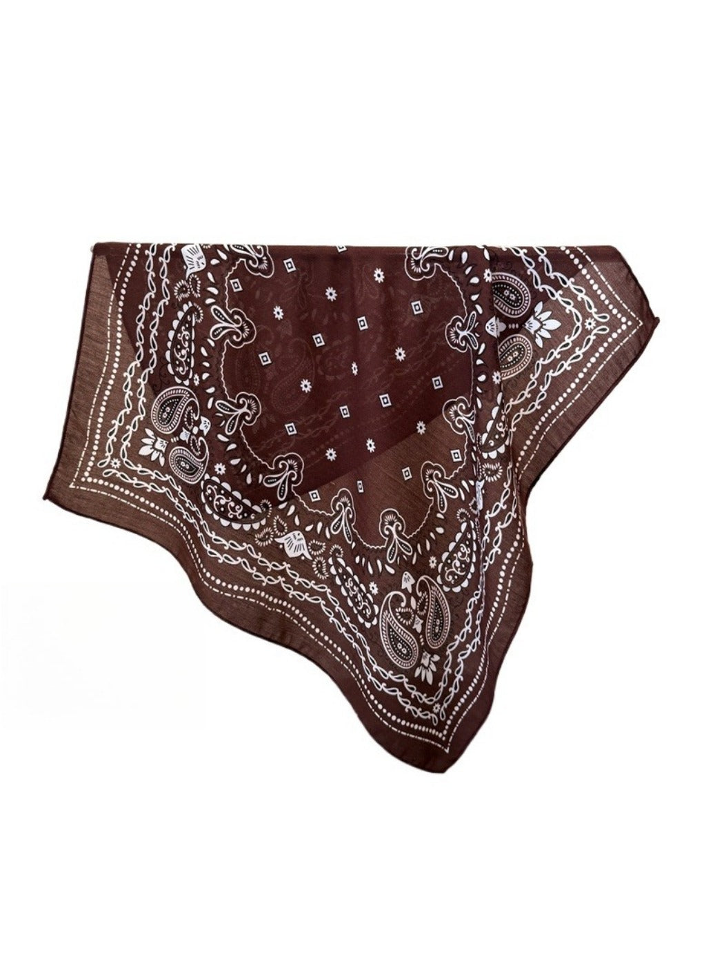 Scarvii - Vintage Paisley Patterns Square Scarf – Timeless & Elegant