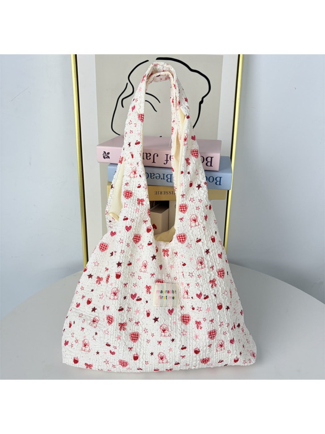 Cosbai – Cute Tote Bag with Cartoon Patterns
