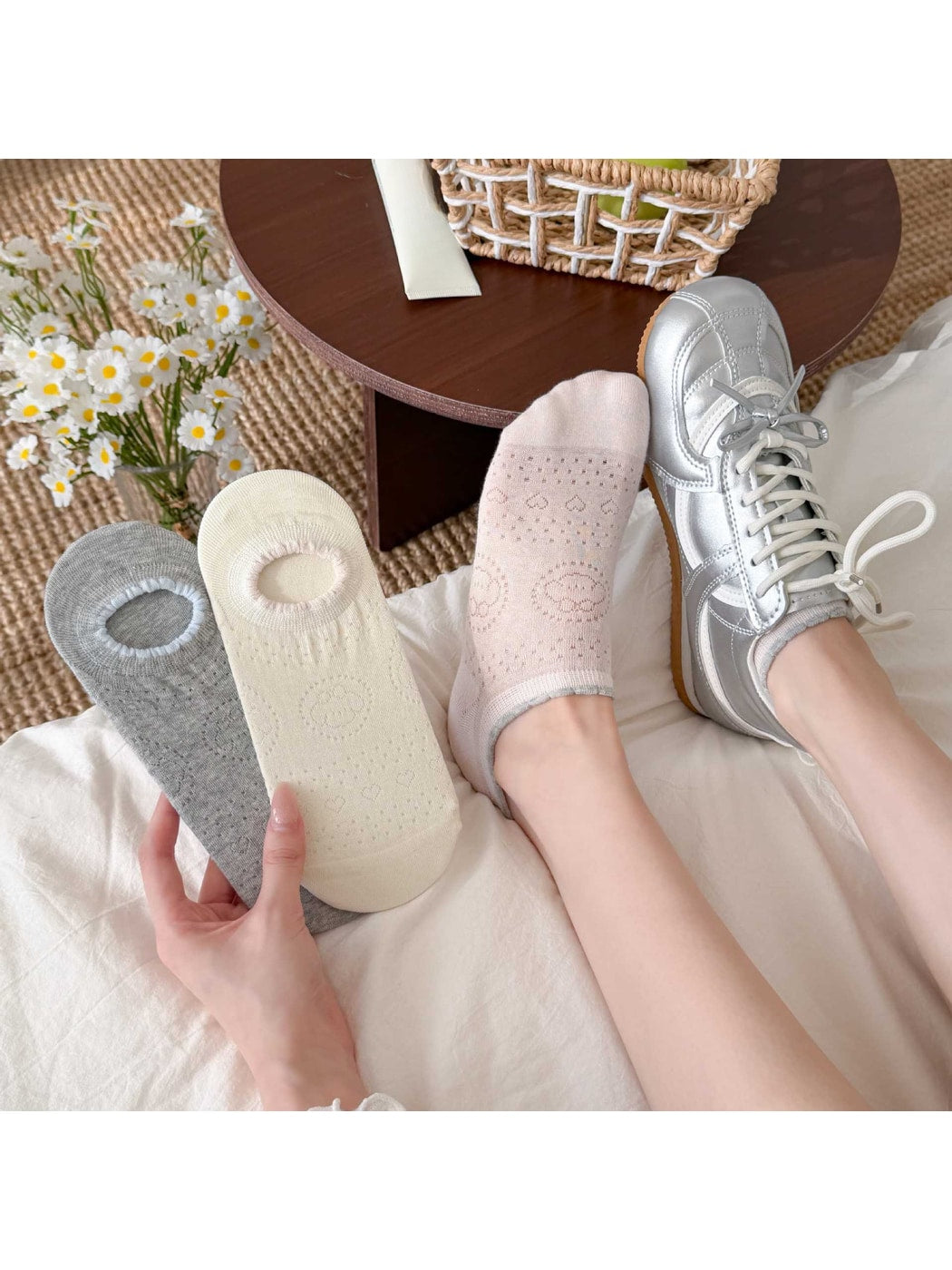 Rufia - Lightweight Mesh Low Cut Women's No Show Socks