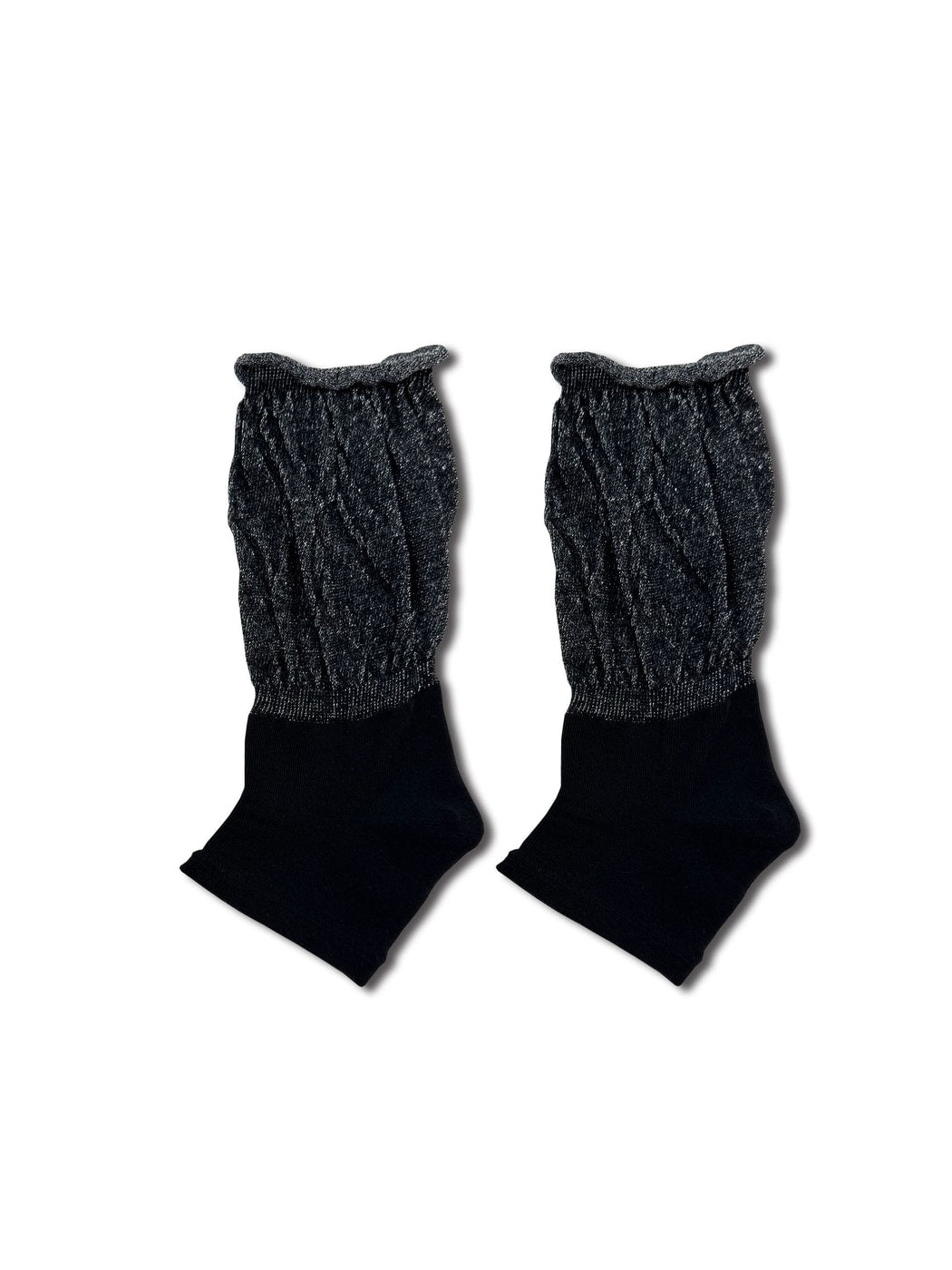Rufia - Ruffle-Trim Open-Toe Crew Socks