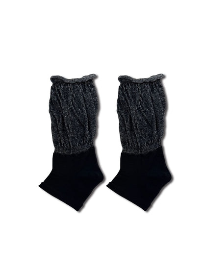 Rufia - Ruffle-Trim Open-Toe Crew Socks