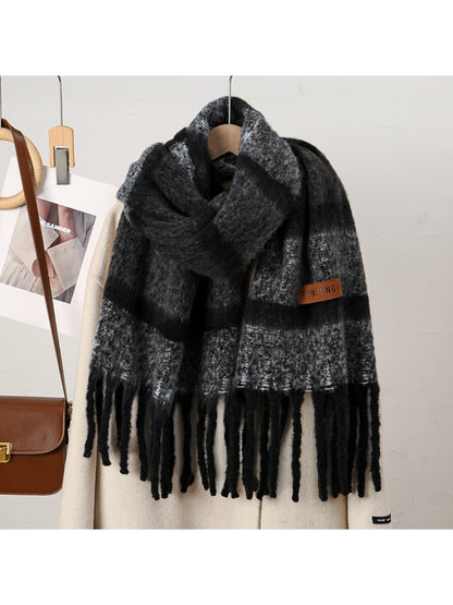 Scarvii - Maillard Winter Tassel Scarf