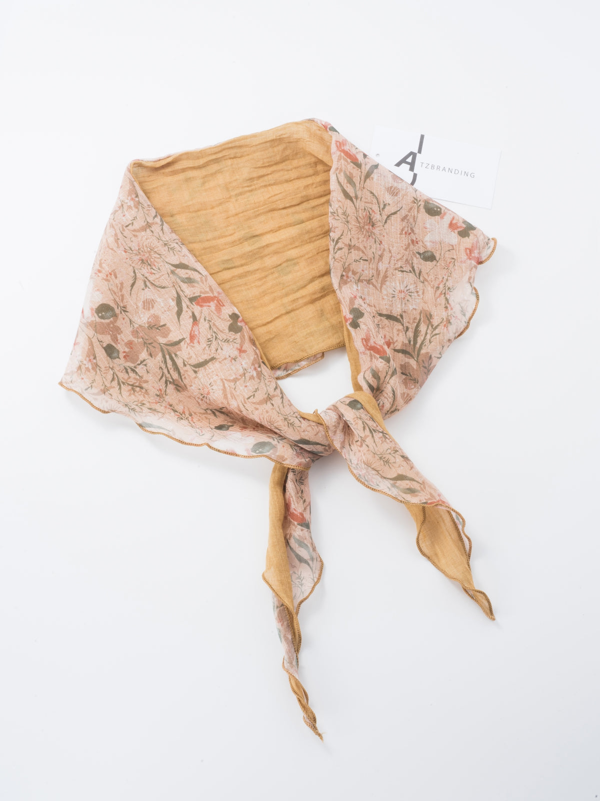Scarvii - Boho Floral Triangle Bandana Scarf