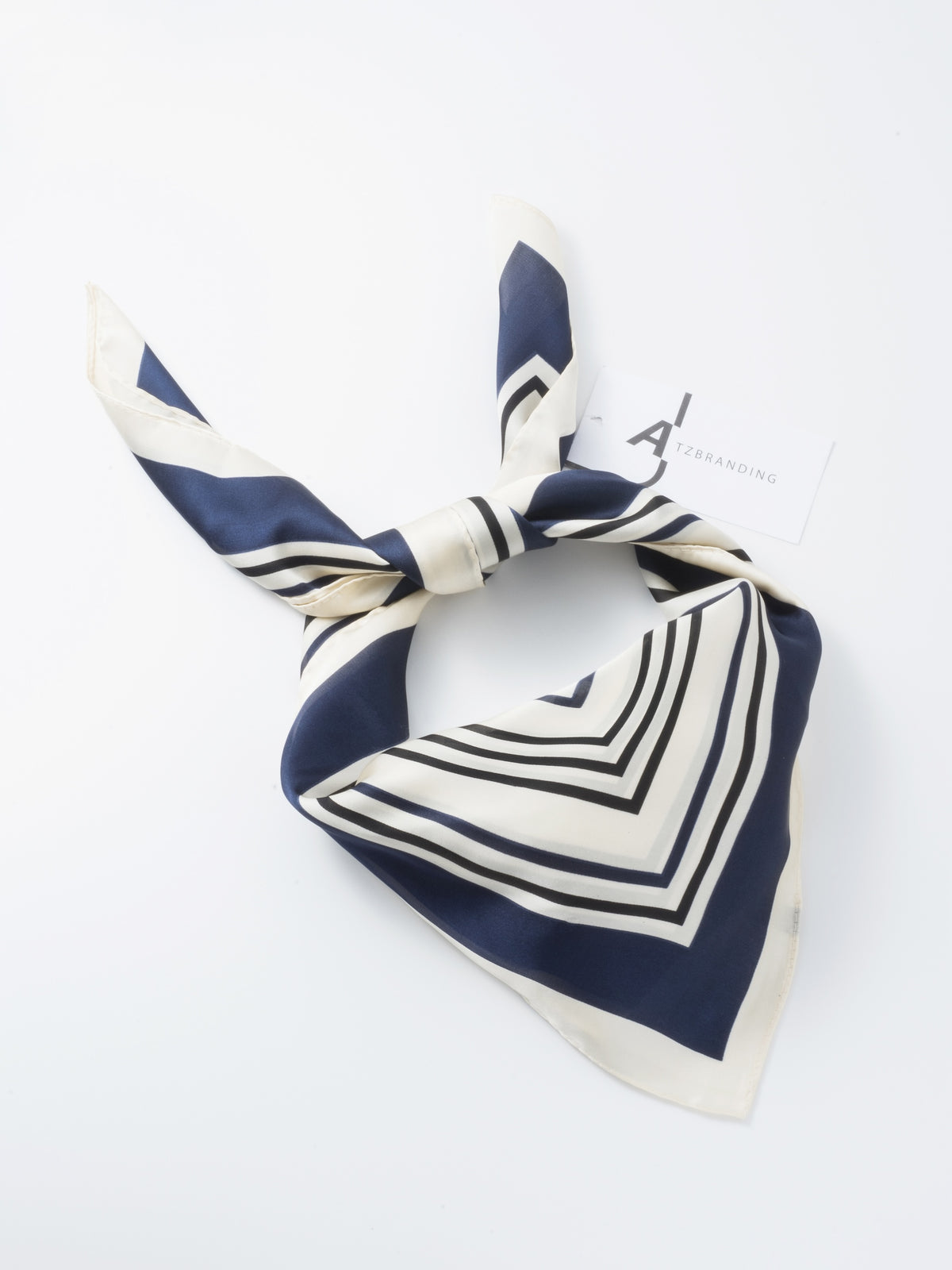 Scarvii - Striped Square Scarf