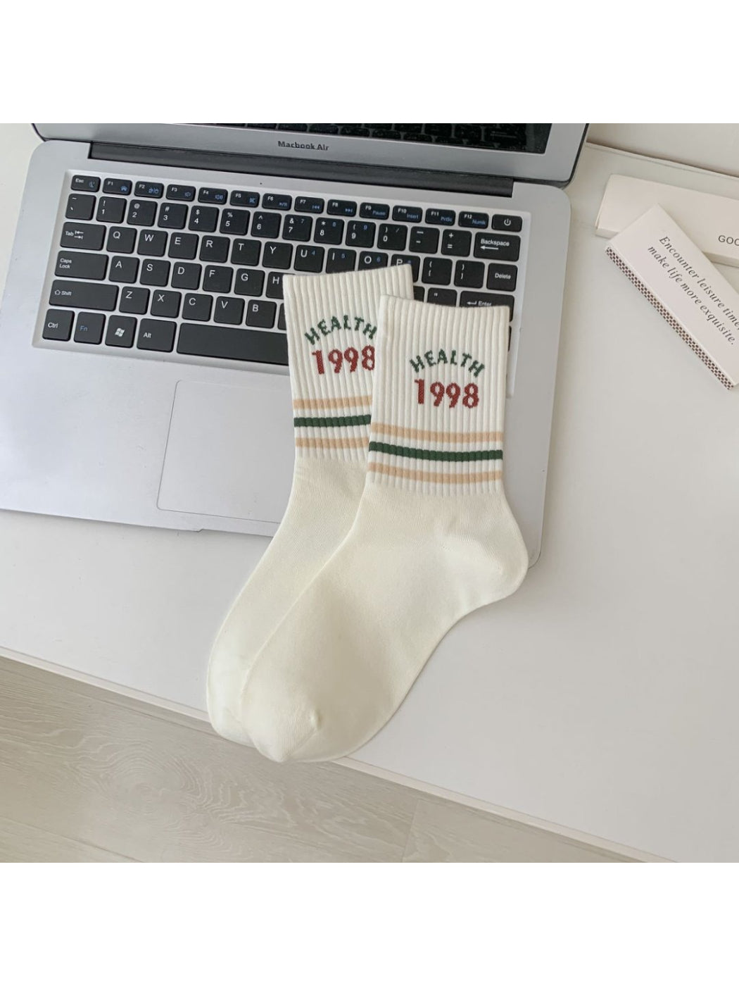 Rufia - College Style Stripe Crew Socks
