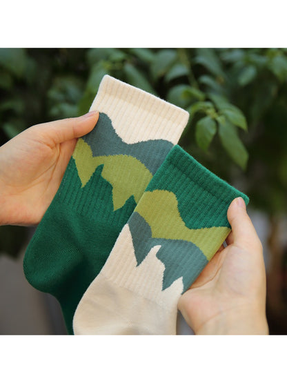 Rufia - Mountain Graphic Crew Socks
