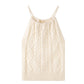Vesty - Solid Color Knit Vest – Versatile & Stylish