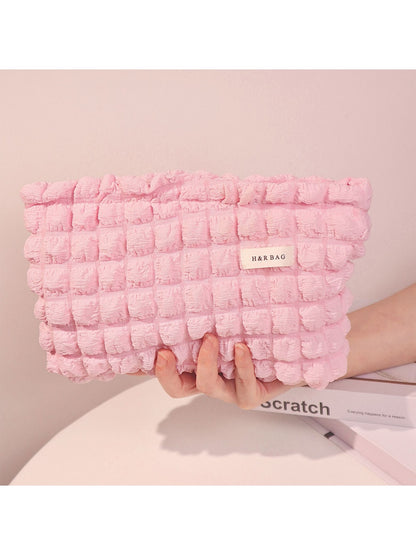 Cosbai - Textured Bubble Women's Cosmetic Bag