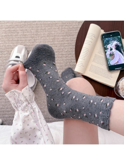 Rufia - Ditsy Floral Crew Socks