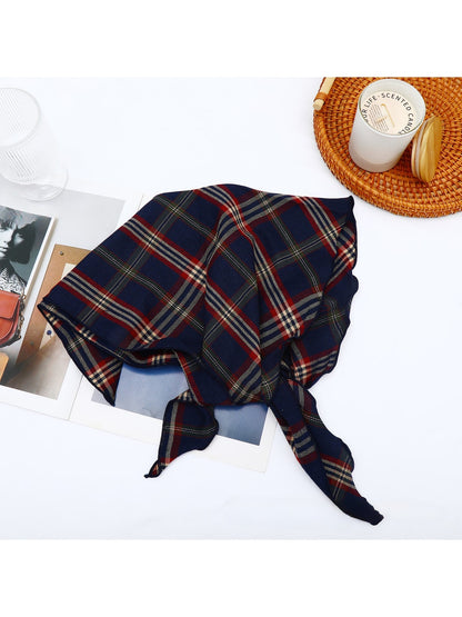 Scarvii - Classic Plaid Everyday Triangle Bandana