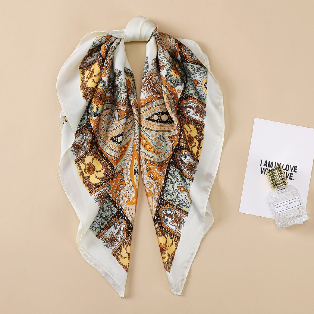 Scarvii - Paisley Square Scarf