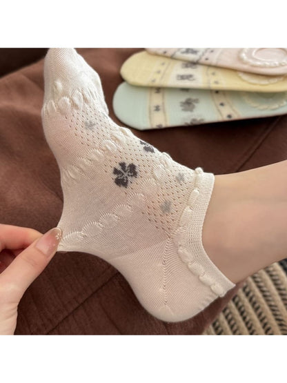 Rufia - Sweet Pattern Low Ankle Socks