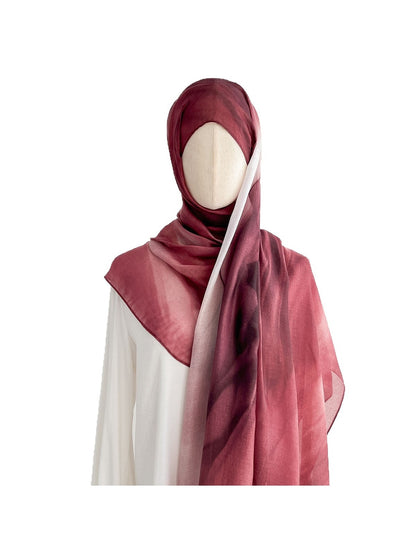 Scarvii - Modern Abstract Printed Summer Wrap Scarf