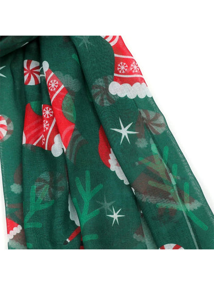 Scarvii - Festive Christmas Print Scarf