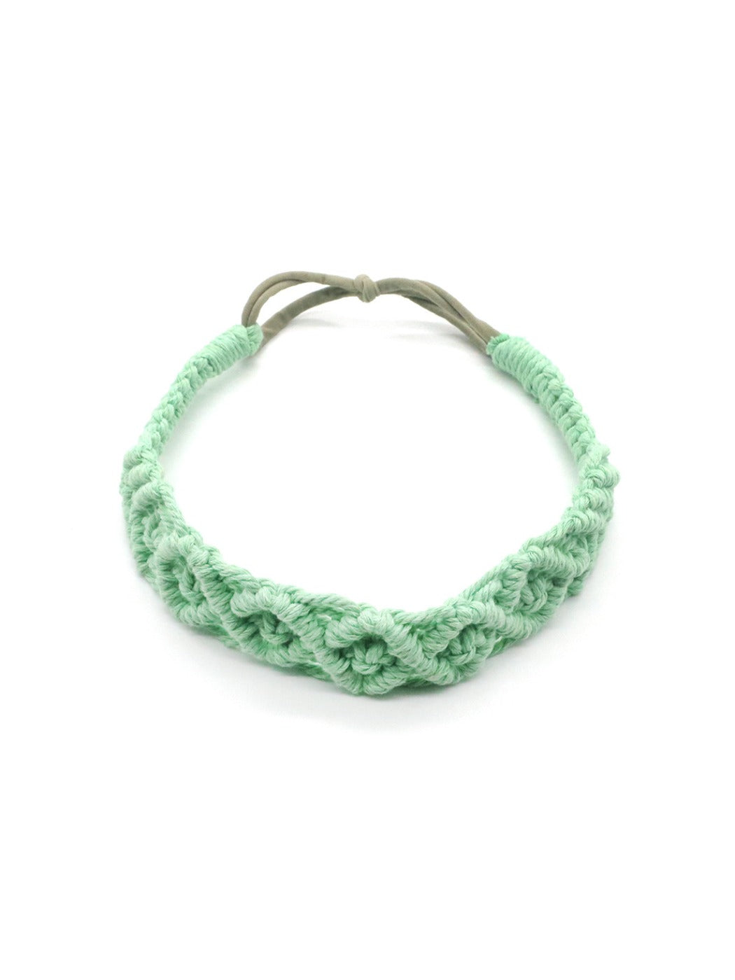 Scarvii - Bohemian Braided Rope Headband & Hair Accessory