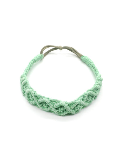 Scarvii - Bohemian Braided Rope Headband & Hair Accessory