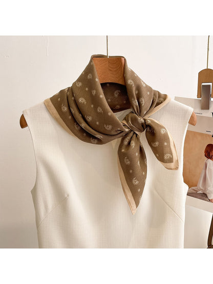 Scarvii - Vintage Paisley Pattern Square Scarf