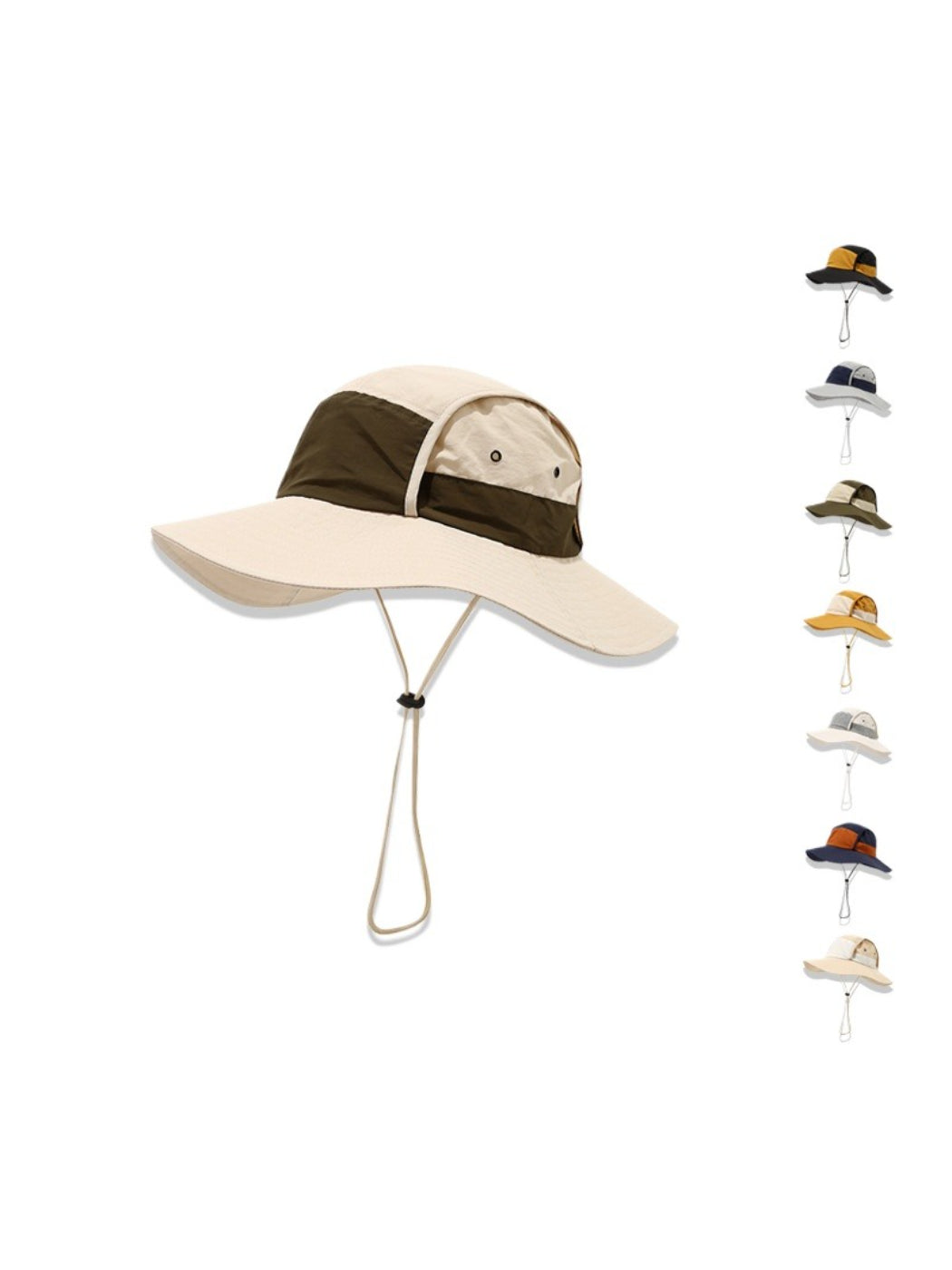 Haila casual lightweight travel sun hat displayed on a white background