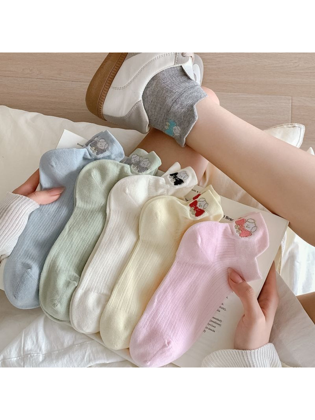 Rufia - Minimal Cute Ankle Socks product image 2