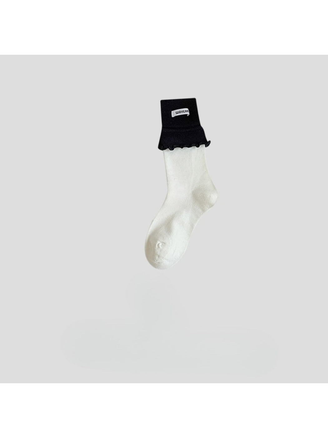 Rufia - Soft Cuff Detail Crew Socks