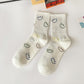 Rufia - Smiley Face Crew Socks