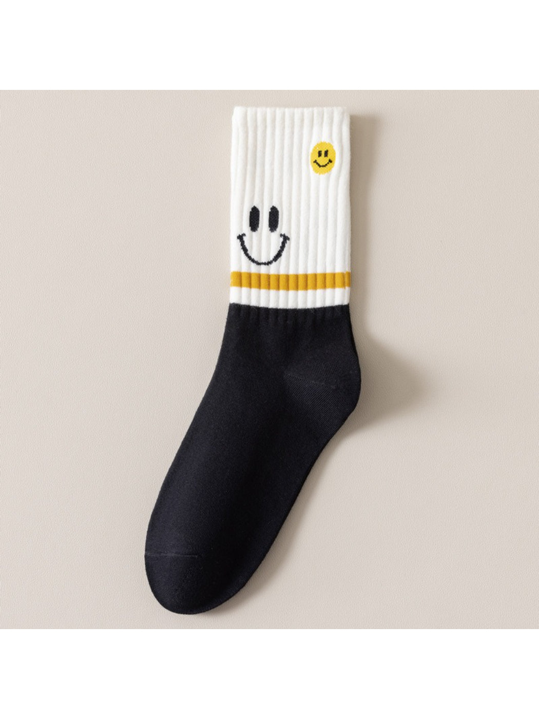 Rufia - Playful Smiley Face Everyday Crew Socks product image 5