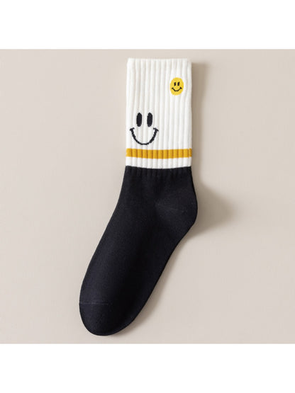 Rufia - Playful Smiley Face Everyday Crew Socks product image 5