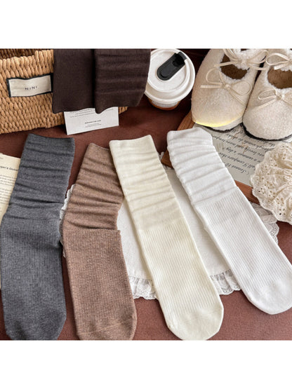 Rufia - Cozy Ribbed Crew Socks