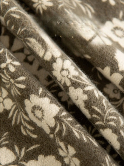 Scarvii - Winter Floral Print Scarf & Shawl