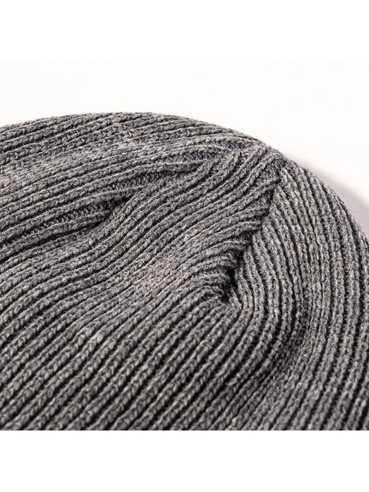 Haila - Classic Rib Knit Cuffed Beanie