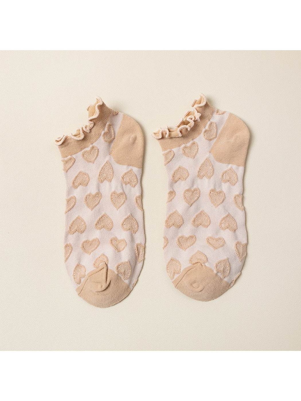 Rufia - Textured Heart Ankle Socks product image 13