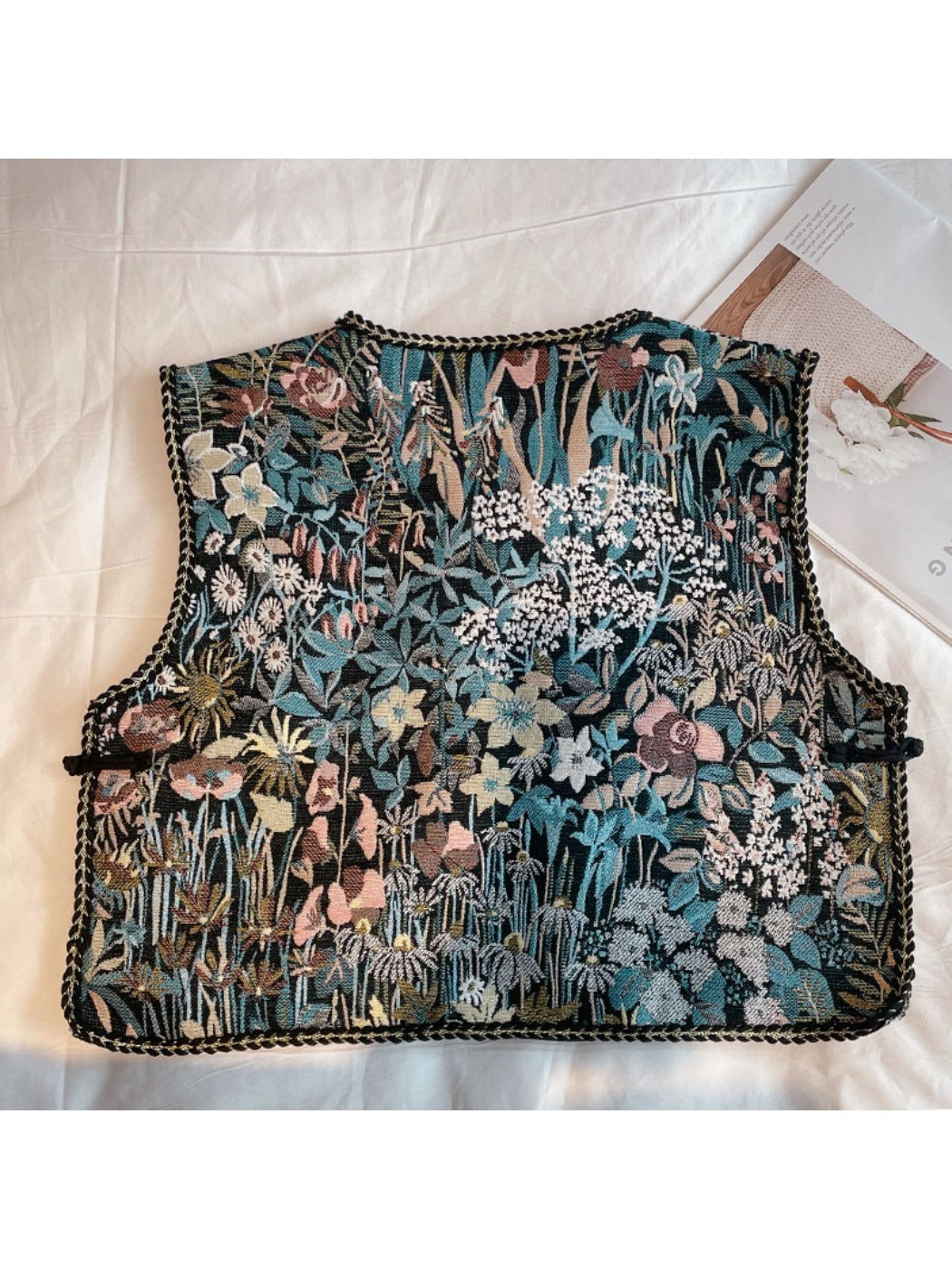Crosa Bohemian Vest for Free-Spirited Style accessory detail view