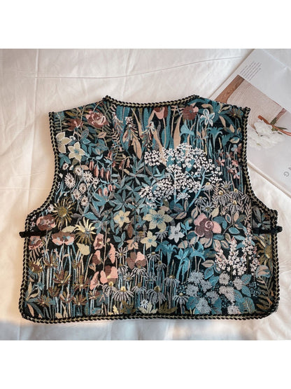 Crosa Bohemian Vest for Free-Spirited Style accessory detail view