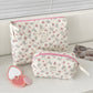 Cosbai - Cartoon Rabbit Pattern Cosmetic Organizer Bag