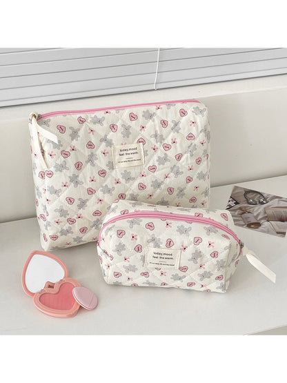 Cosbai Cartoon Rabbit Pattern Cosmetic Organizer Bag product photo 2