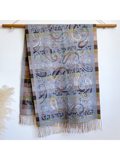 Scarvii - Bohemian Paisley Pattern Travel Scarf